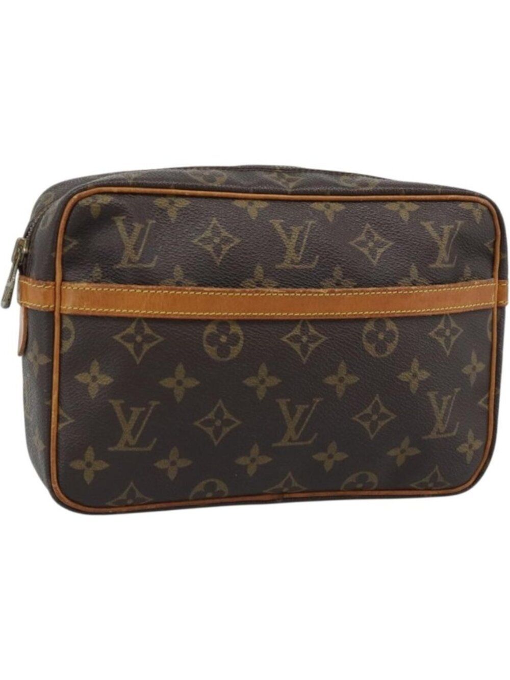 LOUIS VUITTON Monogram Compiegne 23 Clutch Bag M51847